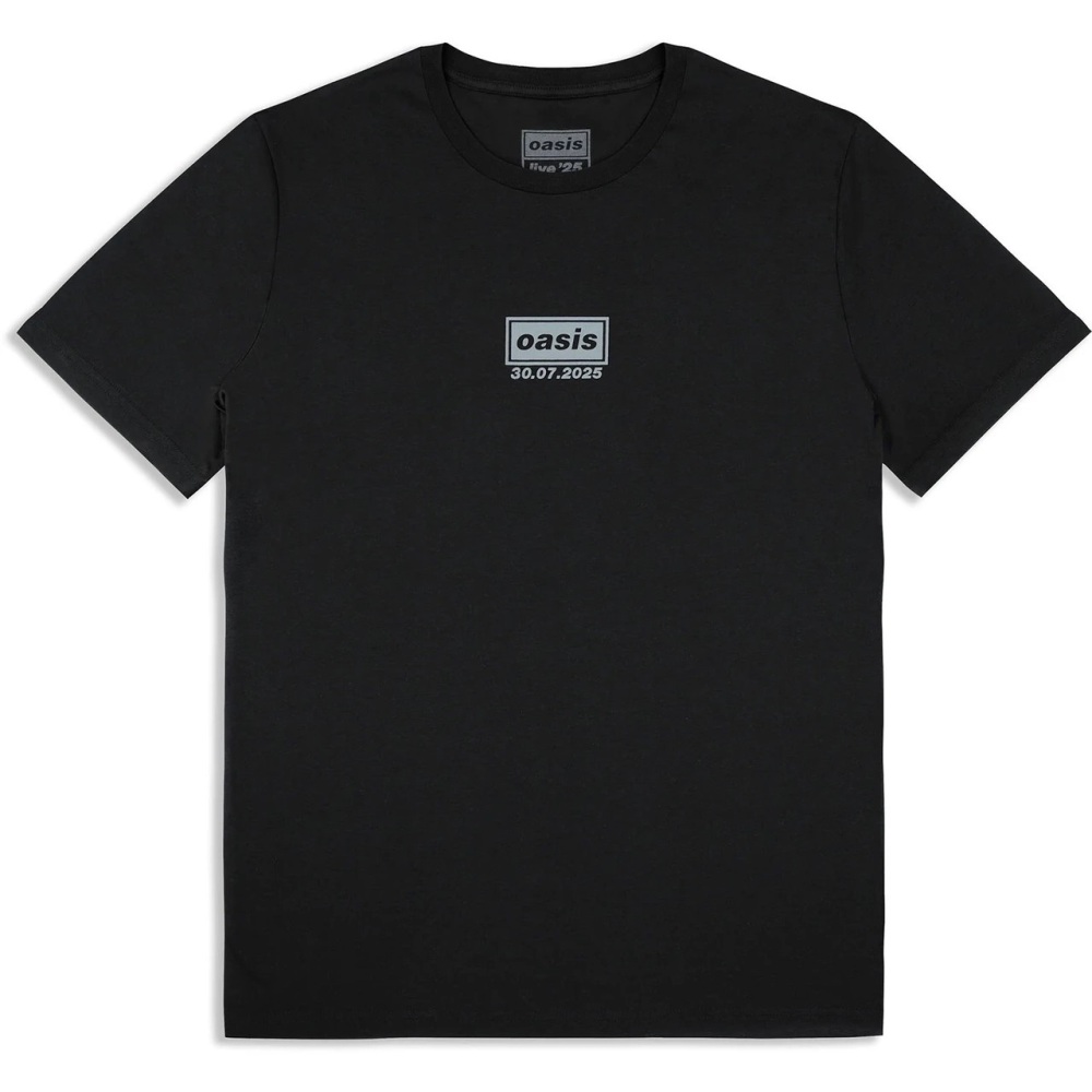 Oasis - London 30 July Event Herren TShirt - Schwarz